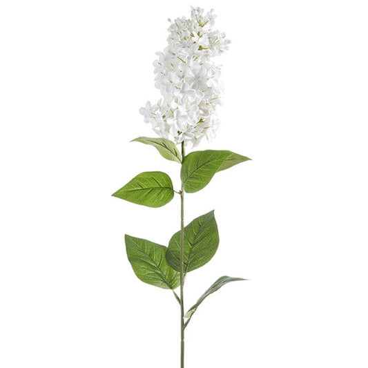 26.5” White Lilac Spray
