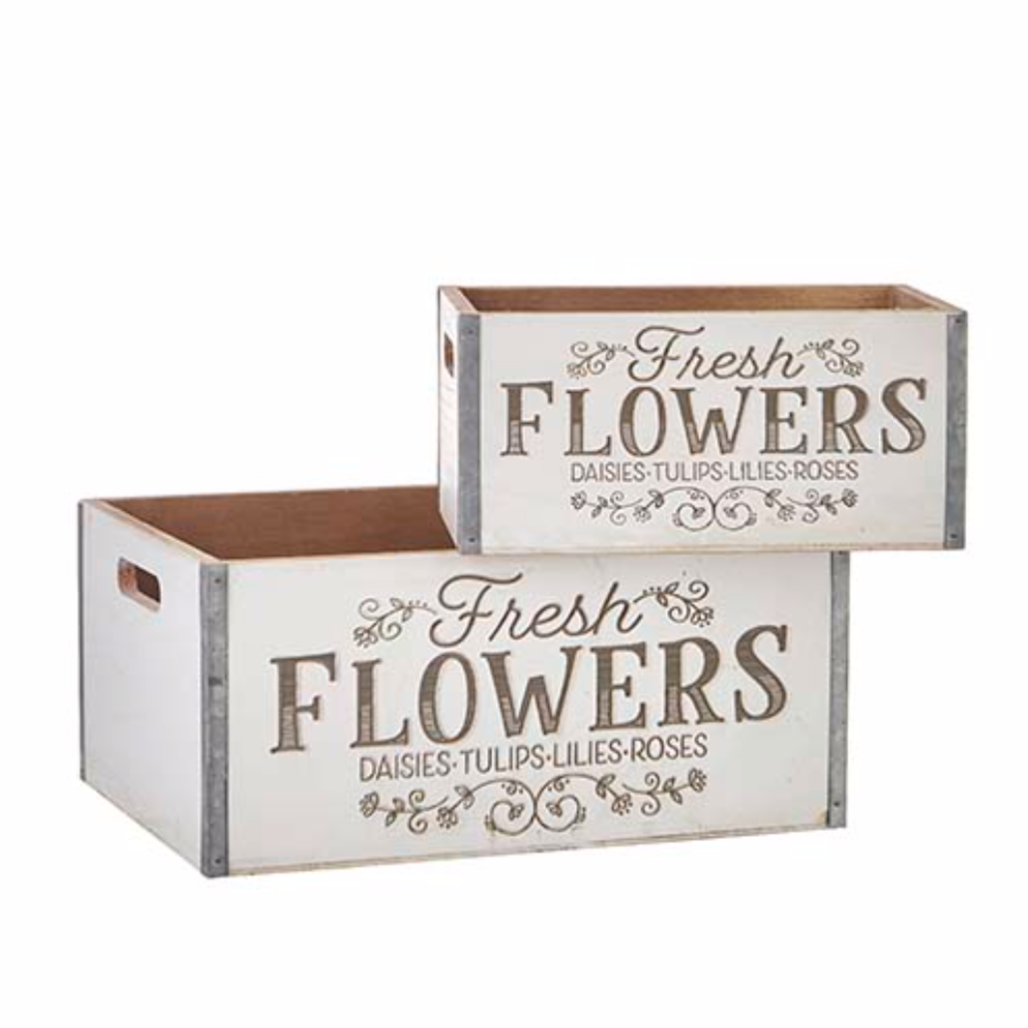 Fresh Flower Crate